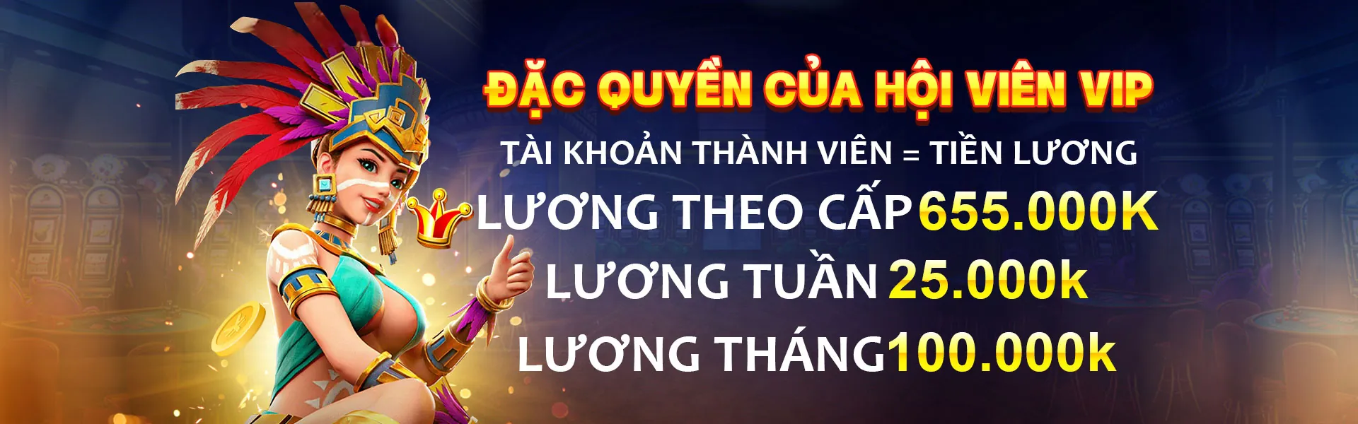 Banner khuyến mãi hấp dẫn tại 69vn vin casino